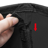 65L Slim Laundry Basket Narrow Laundry Hamper with Handles for Laundry Room Black