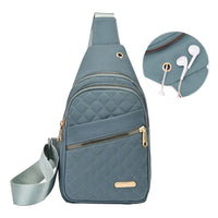 Women Chest Bag Sling Bag Crossbody Bag Shoulder Bag Green