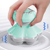 Portable Electric Vibration Massager Hand Held Body Back Massager Green