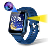 Smartwatch for Boys Girls Touchscreen Smart Watch with 16 Games MP3 Player Blue