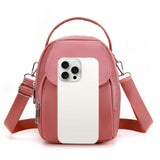 Small Crossbody Bag for Women – Mini Phone Purse with Shoulder Strap Pink