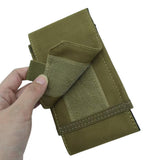 Universal Outdoor Tactical Mobile Phone Pouch Holster Case Bag Hook Holder Belt Green