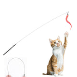 20Pcs Set Interactive Cat Feather Toys Pet Teaser Play Chase Kit