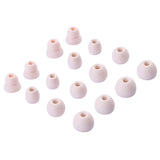 16Pcs Silicone Earbud Tips Compatible with Beats Powerbeats Pro Flex & X White