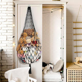 Stuffed Animal Storage Organizer Hammock Hanging Plush Toy Holder Black