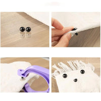Auxiliary Tool for Attaching Sewing Eyes Knitting Tool Purple