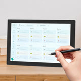 10.1 Inch Smart Digital Calendar Family Planner Wall Tablet with Stylus Pens Black