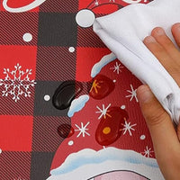 2PCS Christmas Floor Mats Set – Non-Slip Rugs for Kitchen Bathroom Living Room and Doorway Style 1