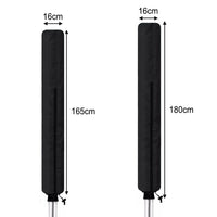 Waterproof Rotary Airer Cover – Clothesline Dryer Shield with Zipper Black
