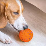 3 Mode Interactive Dog Ball Toy Smart Dog Toy for Medium and Large Dogs Orange