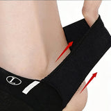 Arch Support Brace Sleeve Foot Wrap for Flat Feet Black