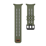 Silicone Watch Band Compatible With Samsung Galaxy Watch Ultra2 Ultra 2025 47mm Army Green