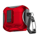 Protective AirPods Case Stand Support Wireless Charging Compatible Red