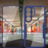 Full Cover Protective Case Compatible With Samsung S26 Series Blue