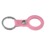 4Pcs Set Silicone AirTag Holder Anti Lost Protective Cover for Apple AirTag with Keyrings