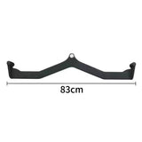 Cable Pulley Attachment Series Gym LAT Pull-Down Bar V-Grip Handle Accessory Large