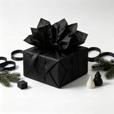 10 PCS Crepe Paper Sheets 50x100cm for Gift Wrapping and Flower Crafts Black