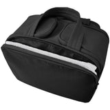 Travel Toiletry Bag Wide-open Makeup Bag Organizer with Handle Black