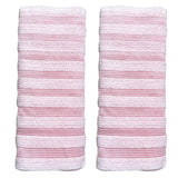 2 PCS Extra Long Exfoliating Back Scrubber Adult Bath Washcloth for Smooth Skin Pink