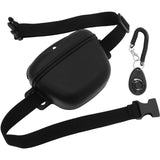 Upgrade Stronger Closure Dog Treat Pouch with Training Treat Bag Pouch Black