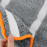 Dog Bathrobe Quick Drying Super Absorbent Pet Robes for Small Medium Large Dogs Gray