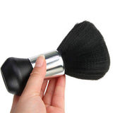 Hair Cutting Cape with Neck Duster Brush Large Size Salon Barber Cape for Men Women White Stripe