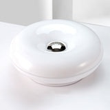 Rechargeable Donut Lamp for Table and Wall with Touch Dimmer White