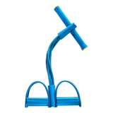 Portable Pedal Ankle Resistance Band Body Exercise Equipment Blue