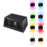 LED Wall Light waterproof Outdoor 0 to 120 Degree Adjustable Lamp Exterior lights Yard RGB Color Light