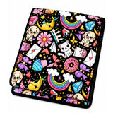 DIY Coloring Blanket Washable Color-In Throw Blanket for Sofa Travel Animals