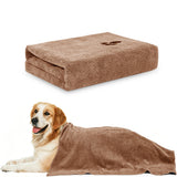 70x140cm Microfiber Dog Towels for Drying Dogs Shower & Bath Supplies Coffee