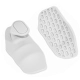 2Pcs Anti-Slip Workout Grips Ergonomic Weightlifting Gloves for Pull-Ups Gym Training and Exercise Grey