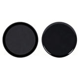 8PCS Furniture Sliders Reusable Pads for Floors Black