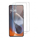 Case and Tempered Glass Screen Protector Set Compatible With Moto G86 Power Rose Gold