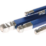 9Pc Hex Key Set with CRV Steel for Car and Motorcycle Repair Blue
