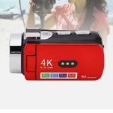 4K 64MP Camcorder 28X Digital Zoom Vlogging Camera for YouTube Style 2