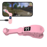 USB Automatic Phone Clicker – Adjustable Speed Screen Tapping Device Pink