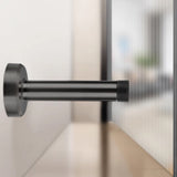 4 PCS No Drilling Door Stops Easy Installation with Strong Adhesive Tapes for Bottom Gray