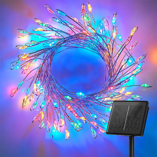 Solar String Lights – Outdoor Waterproof Fairy Lights for Patio and Balcony Multicolor