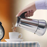 Espresso Coffee Maker Stainless Steel Coffee Pot