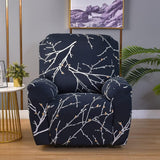 4-Piece Set Printed Recliner Chair Protector Cover Stretch  Sofa Couch Slipcover Style 3