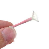 6PCS Contact Lens Tweezers Stick Inserter Remover Tool Kit Tip Storage Case Box Set Pink