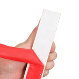High Shower Threshold Water Dam Collapsible Shower Water Splash Guard for Curbless Shower Threshold Large