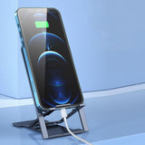 2Pcs Plastic Adjustable Mobile Phone Mount Folding Stand for Smart Phone Tablet