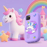 Smart Phone Toy with Dual Cameras & 32GB Card – Gift for Ages 6+ Purple