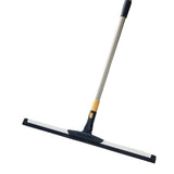 81-130cm Adjustable Telescopic Floor Squeegee 180 Degrees Swivel Water Broom for Bathroom Garage Window Cleaning Navy