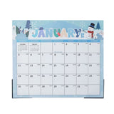 18-Month  Fridge Planner Calendar Style 3