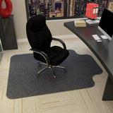 Chair Mat for Floors Desk Chair Mat for Home Office Floor Protector Smooth Rolling Mat Gray