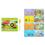 Magic Water Drawing Book Doodle Coloring Book for Kids Educational Learning Toys for Toddlers Style 1