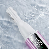 2-in-1 Hair Trimmer Rechargeable  Nose Ear Eyebrow Hair Removal  for Women Purple